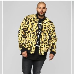 Fashion Nova Mens Bomber Jacket
